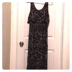 Black & White Maxi Dress